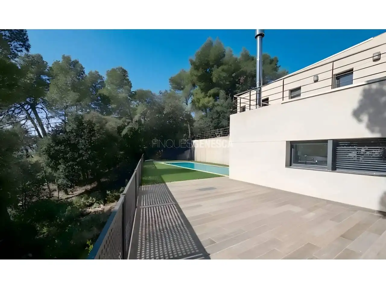Exterior view of Houses for sale in Matadepera  with Air Conditioner, Heating and Private garden