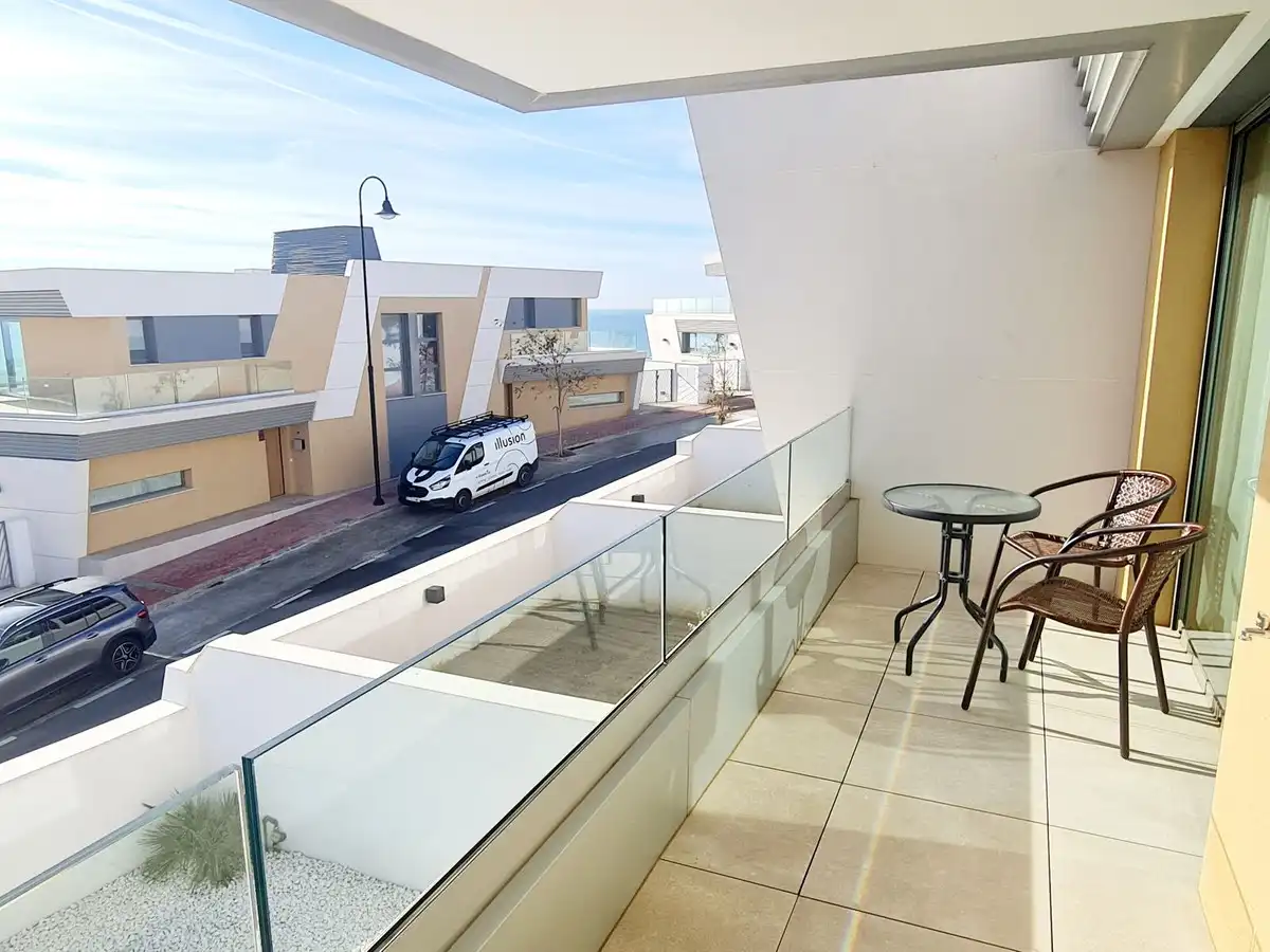 Terrace of Detached homes for rent in Mijas  with Air Conditioner, Private garden and Swimming Pool