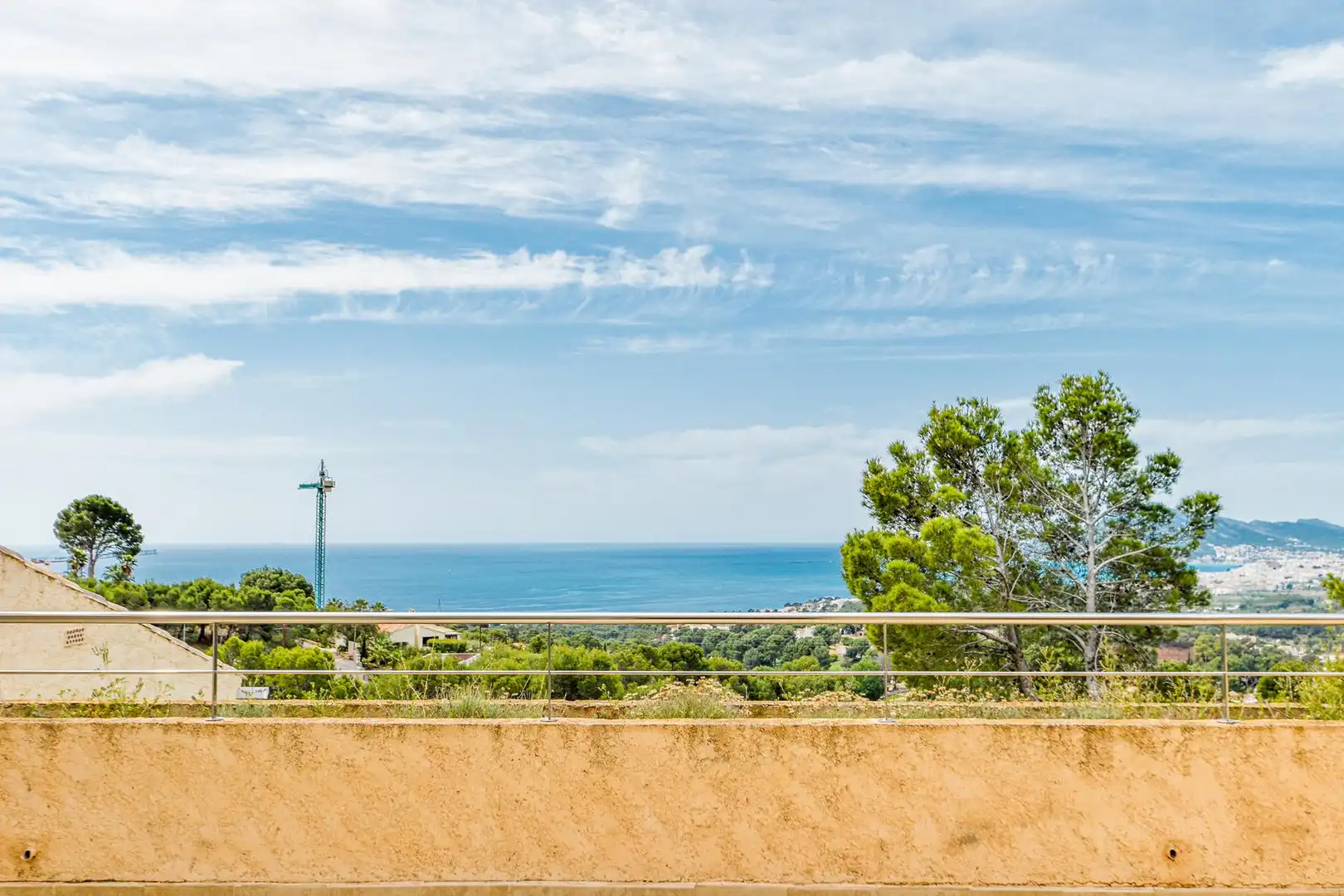 Vista exterior de Piso en venta en Altea con Aire acondicionado, Terraza y Piscina