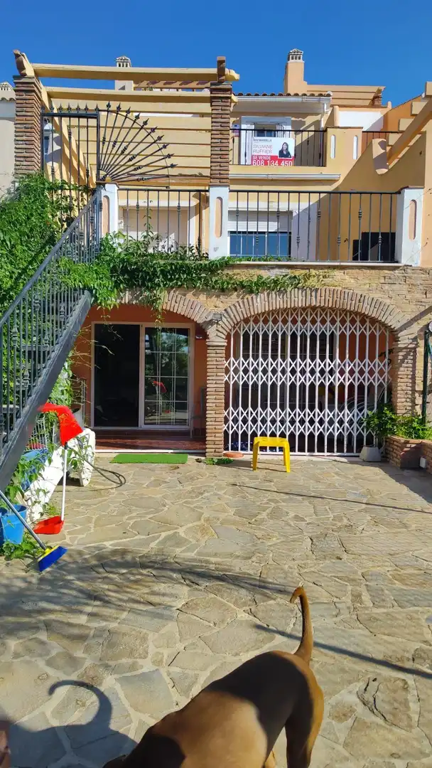 Jardín de Casa adosada en venta en Marbella con Terraza y Piscina