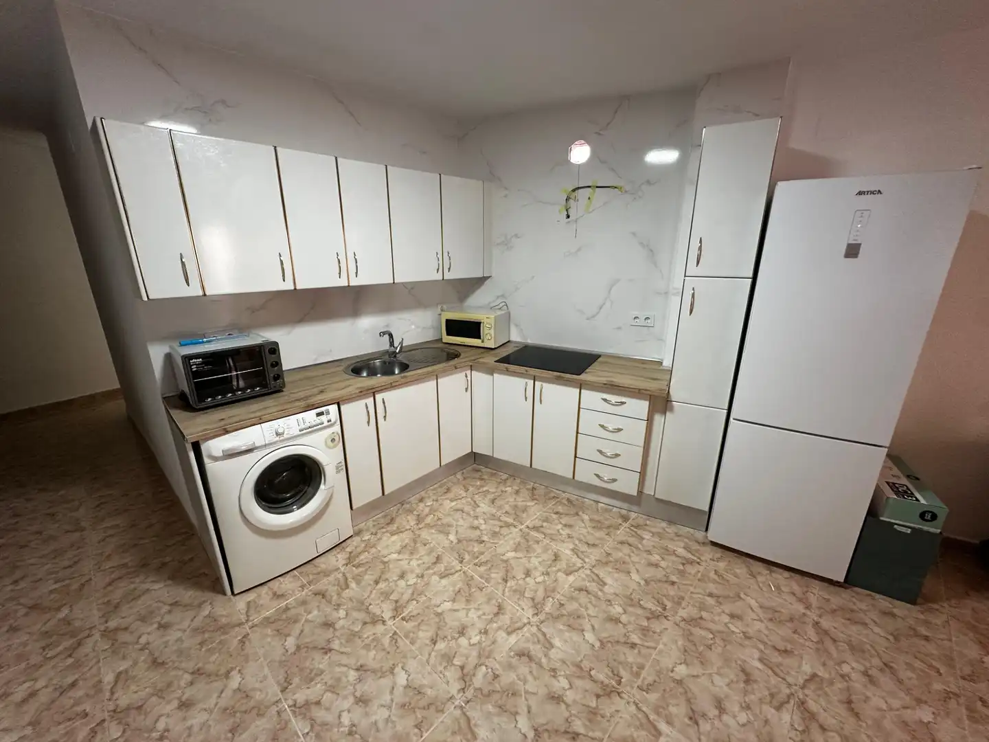 Cocina de Piso para compartir en Jaén con Amueblado y Balcón