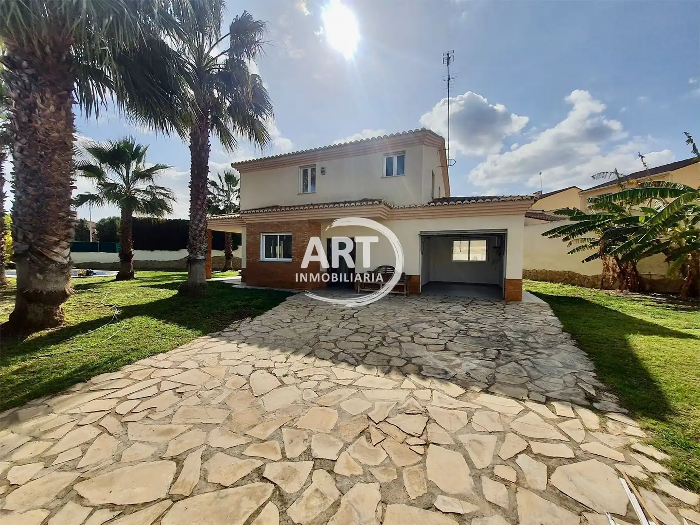 Jardín de Casa o chalet de alquiler en San Antonio de Benagéber con Aire acondicionado, Calefacción y Terraza