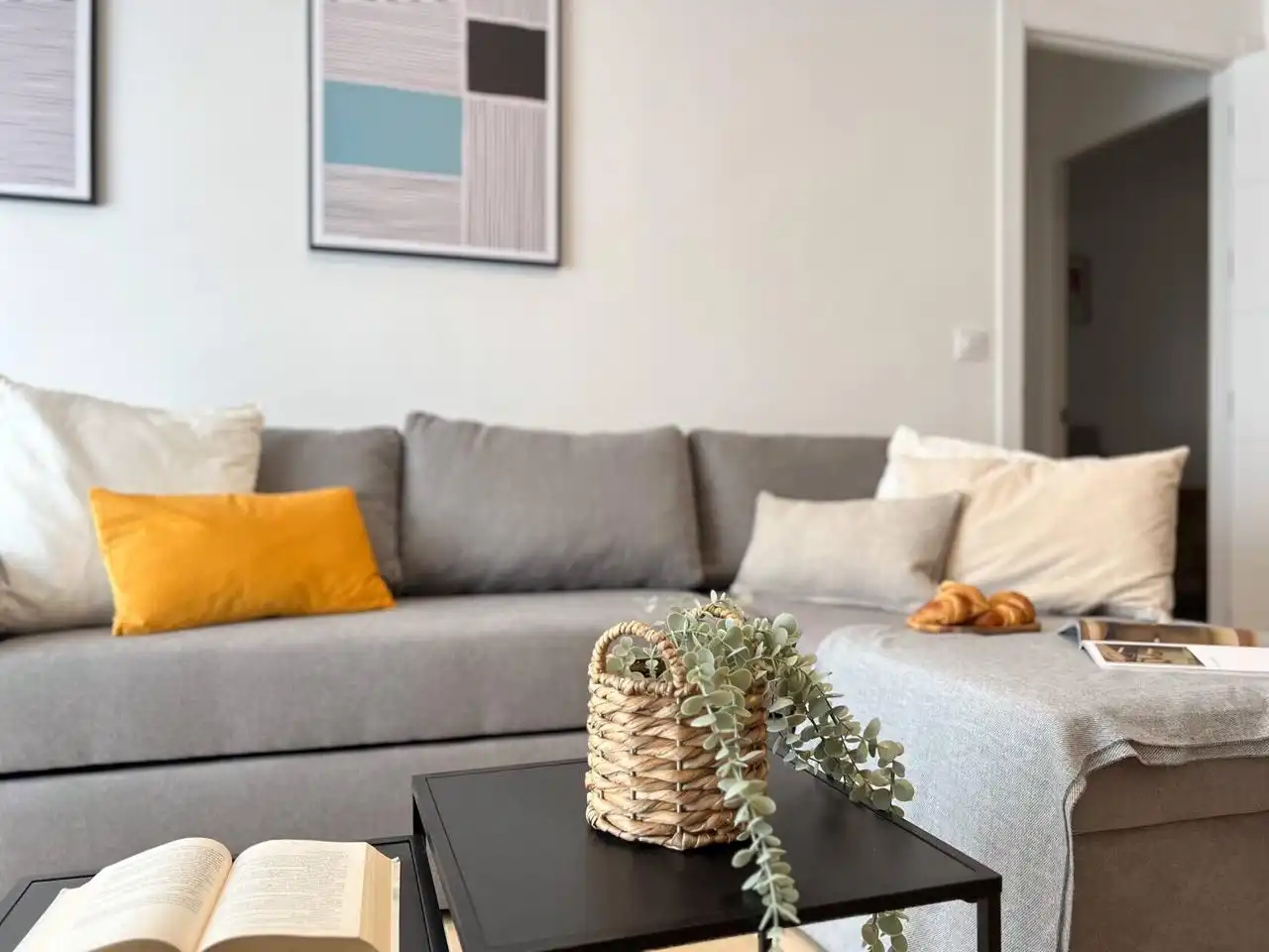 Wohnzimmer von Wohnung zur Miete in Centre - Sant Josep - Sanfeliu