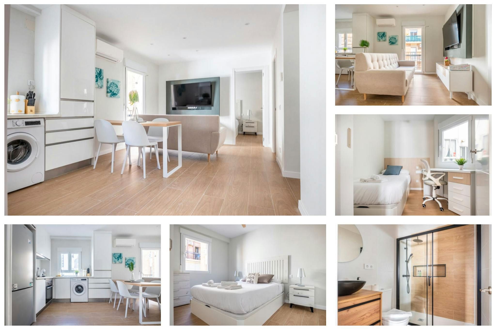 Vista exterior de Piso de alquiler en  Sevilla Capital con Aire acondicionado, Calefacción y Amueblado