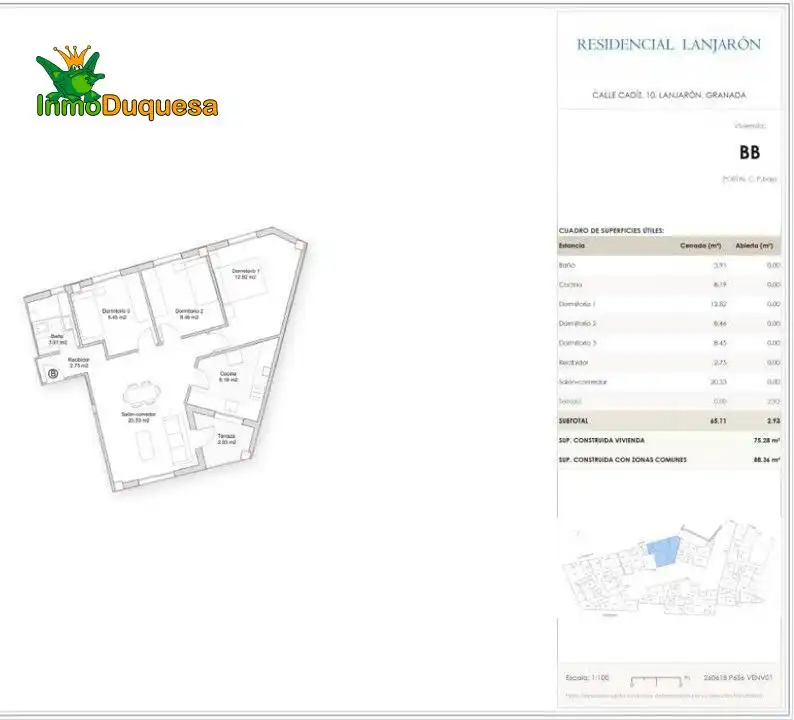Appartamento con terrazza in vendita a Lanjarón