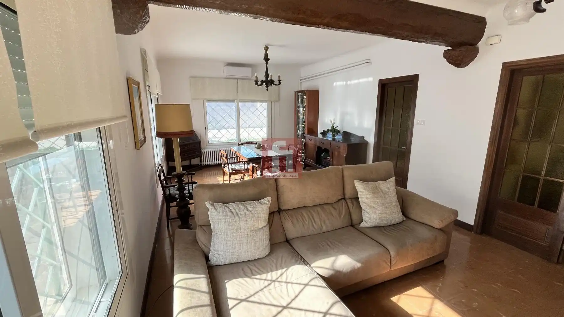 Living room of Country homes for sale in Santa Margarida I Els Monjos  with Air Conditioner, Heating and Storage room