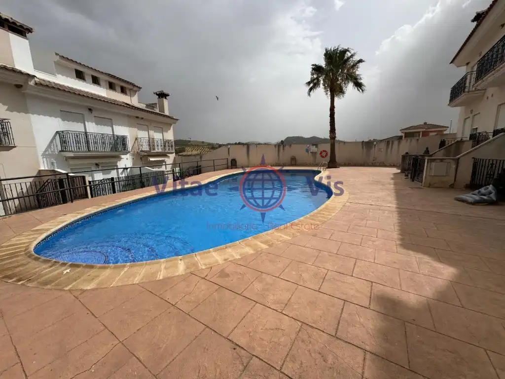 Piscina de Dúplex en venda en Lorca amb Terrassa, Moblat i Balcó