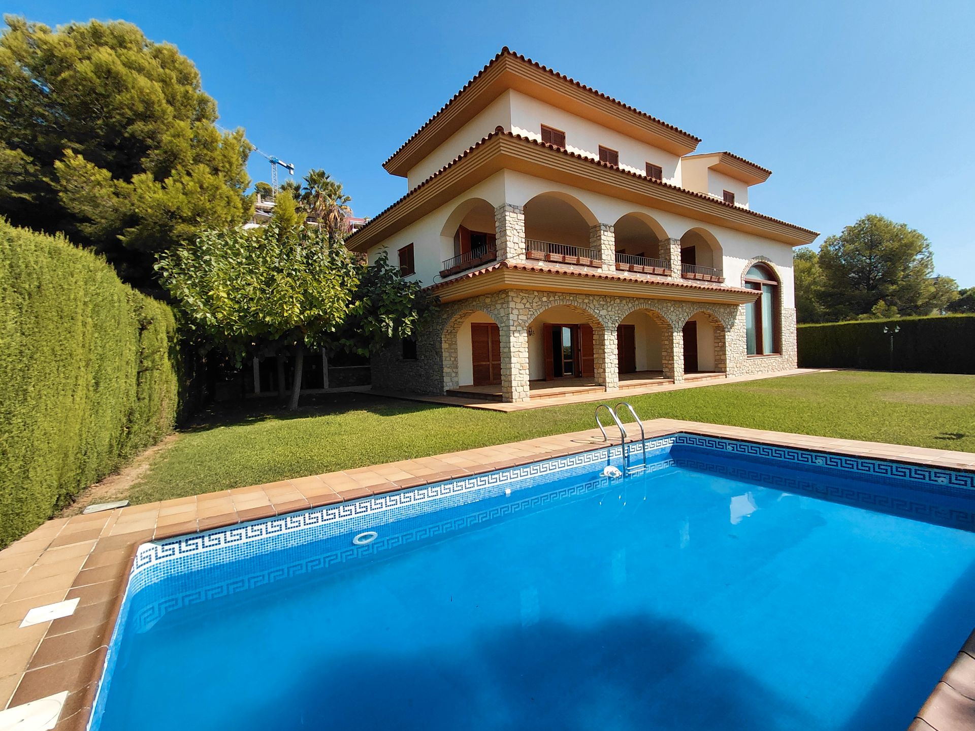 Piscina de Casa o xalet en venda en Oropesa del Mar / Orpesa amb Aire condicionat, Calefacció i Jardí privat