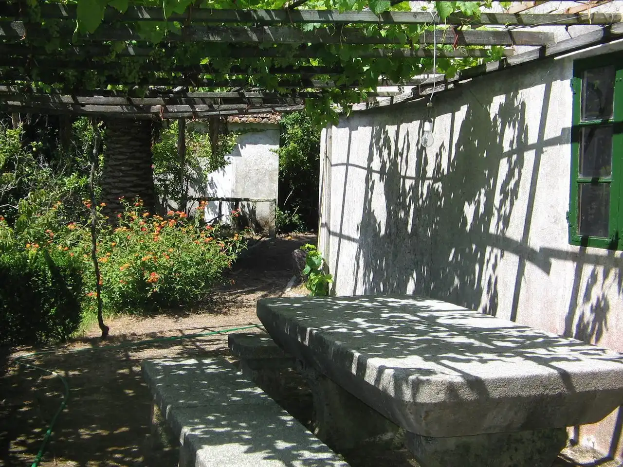 Jardí de Casa o xalet en venda en Vigo  amb Calefacció, Jardí privat i Terrassa