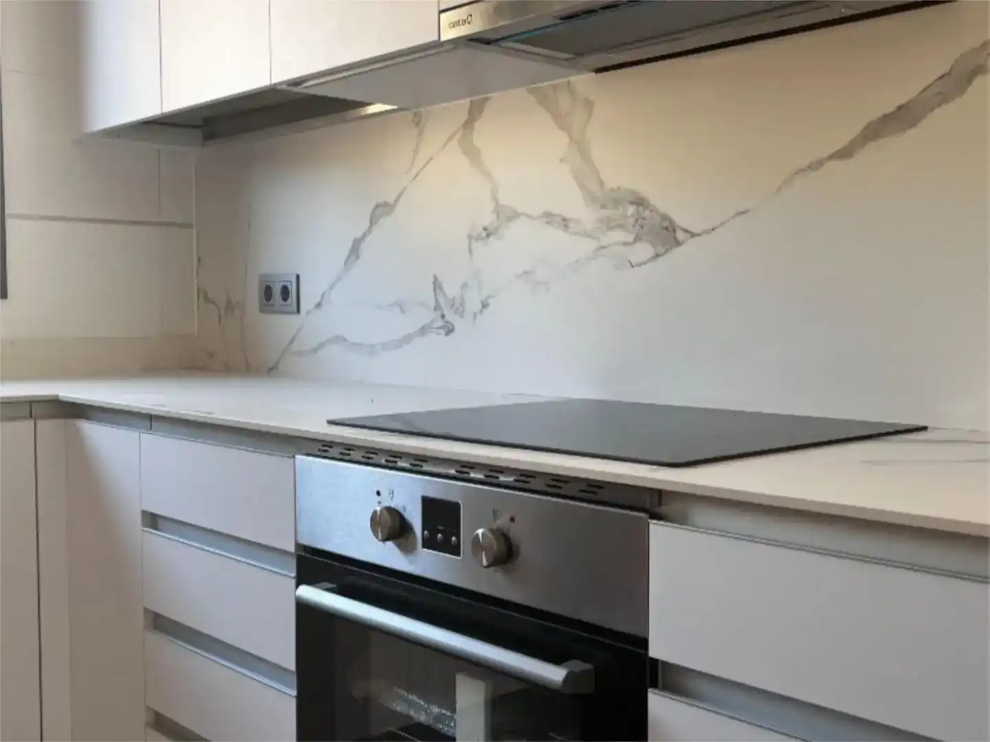 Cocina de Piso en venta en Cervera con Jardín privado, Parquet y Balcón