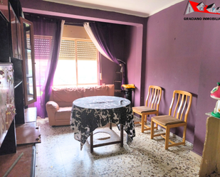 Living room of Flat for sale in  Albacete Capital  with Furnished and Balcony