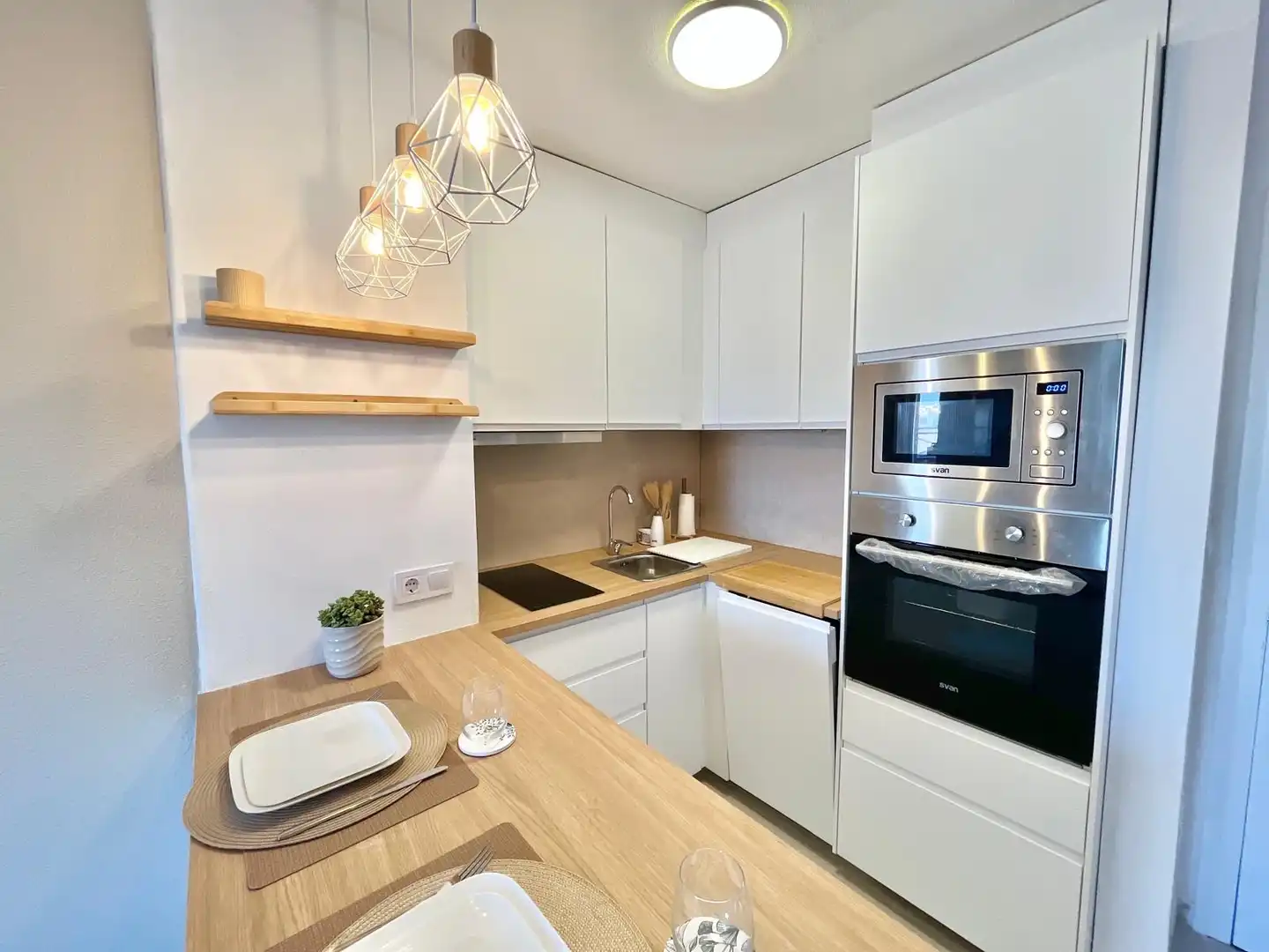 Kitchen of Attic for rent in Torrevieja  with Heating, Terrace and Furnished