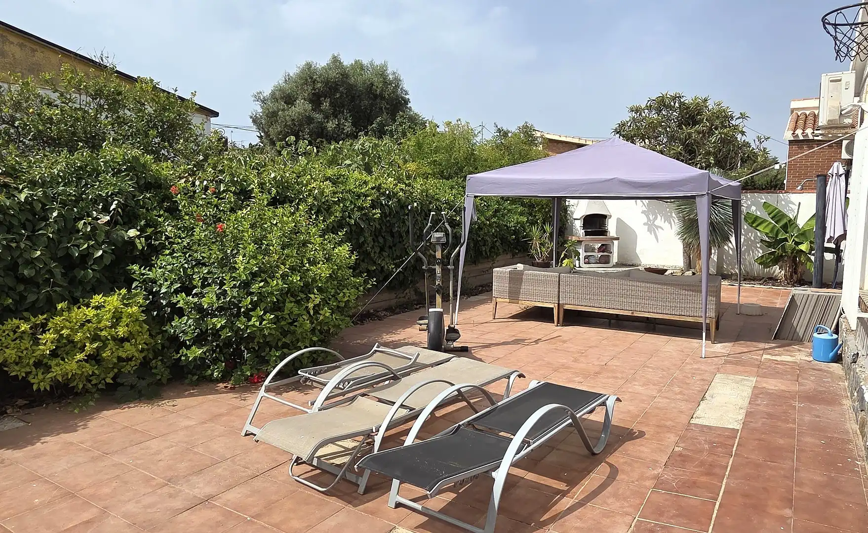 Terrassa de Casa o xalet en venda en Cartagena amb Aire condicionat, Jardí privat i Terrassa