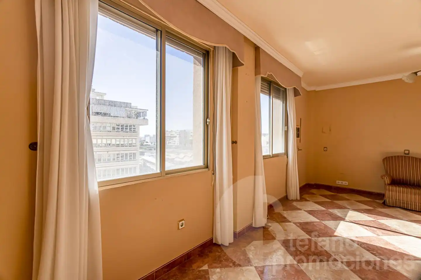 Bedroom of Flat for sale in Málaga  with Air Conditioner, Terrace and Storage room