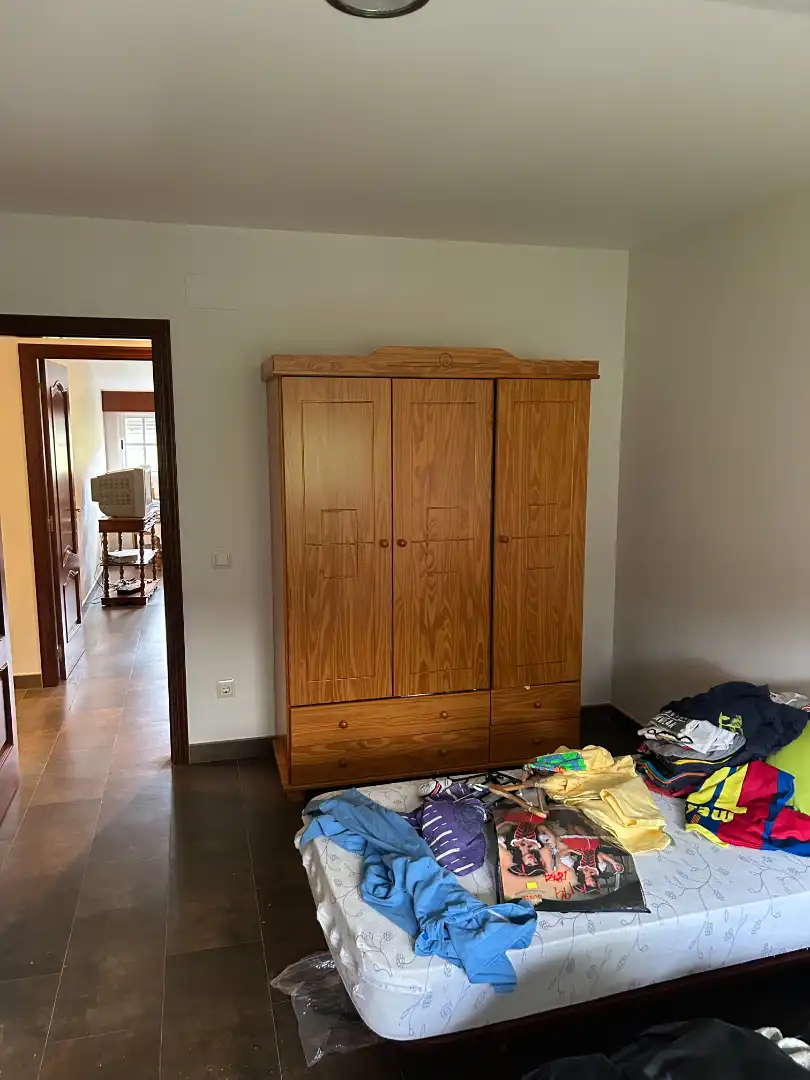 Schlafzimmer von Haus oder Chalet zum Verkauf in Poio mit Klimaanlage, Heizung und Terrasse