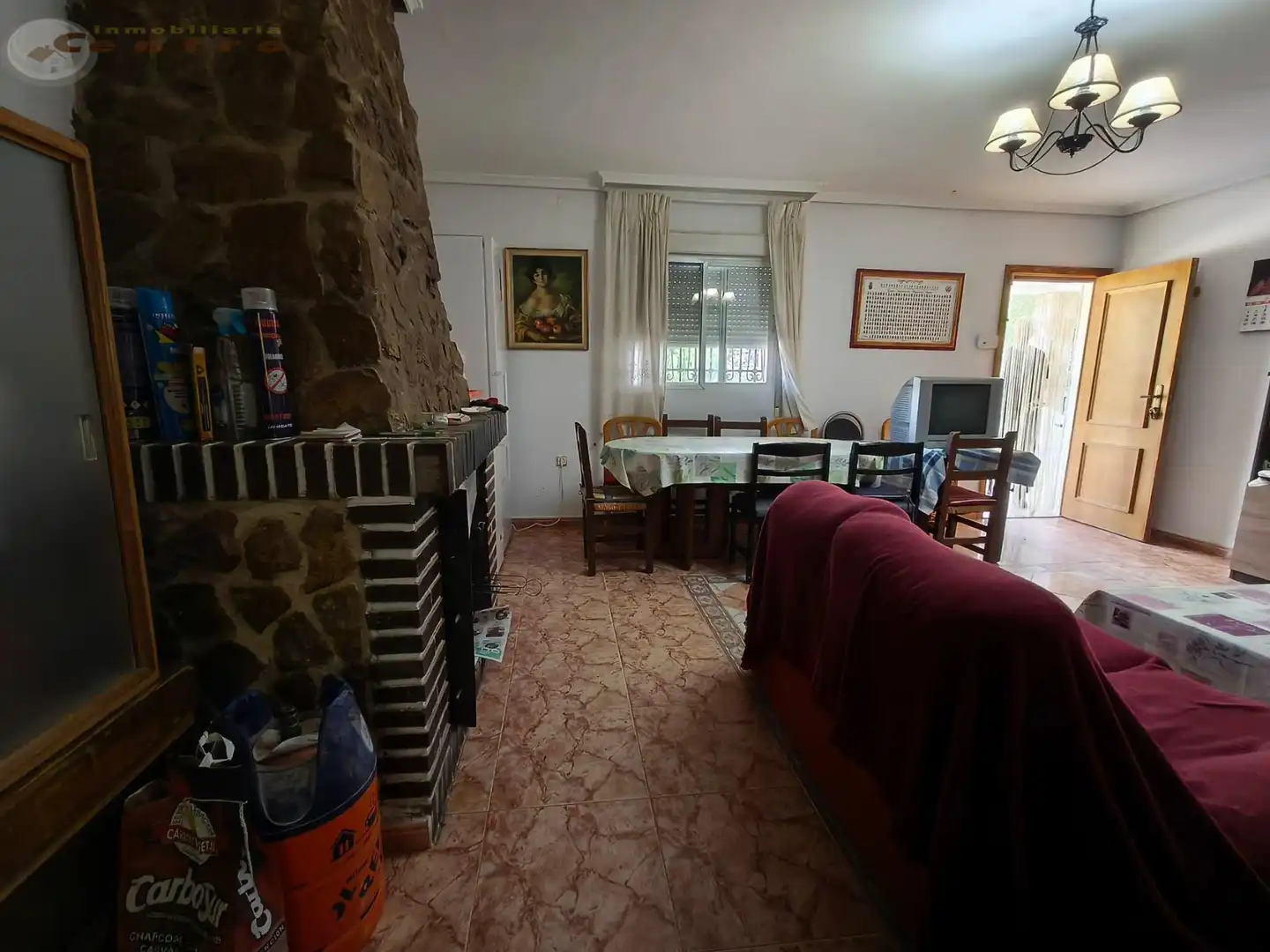 Living room of Houses for sale in Albacete  with Air Conditioner, Heating and Terrace