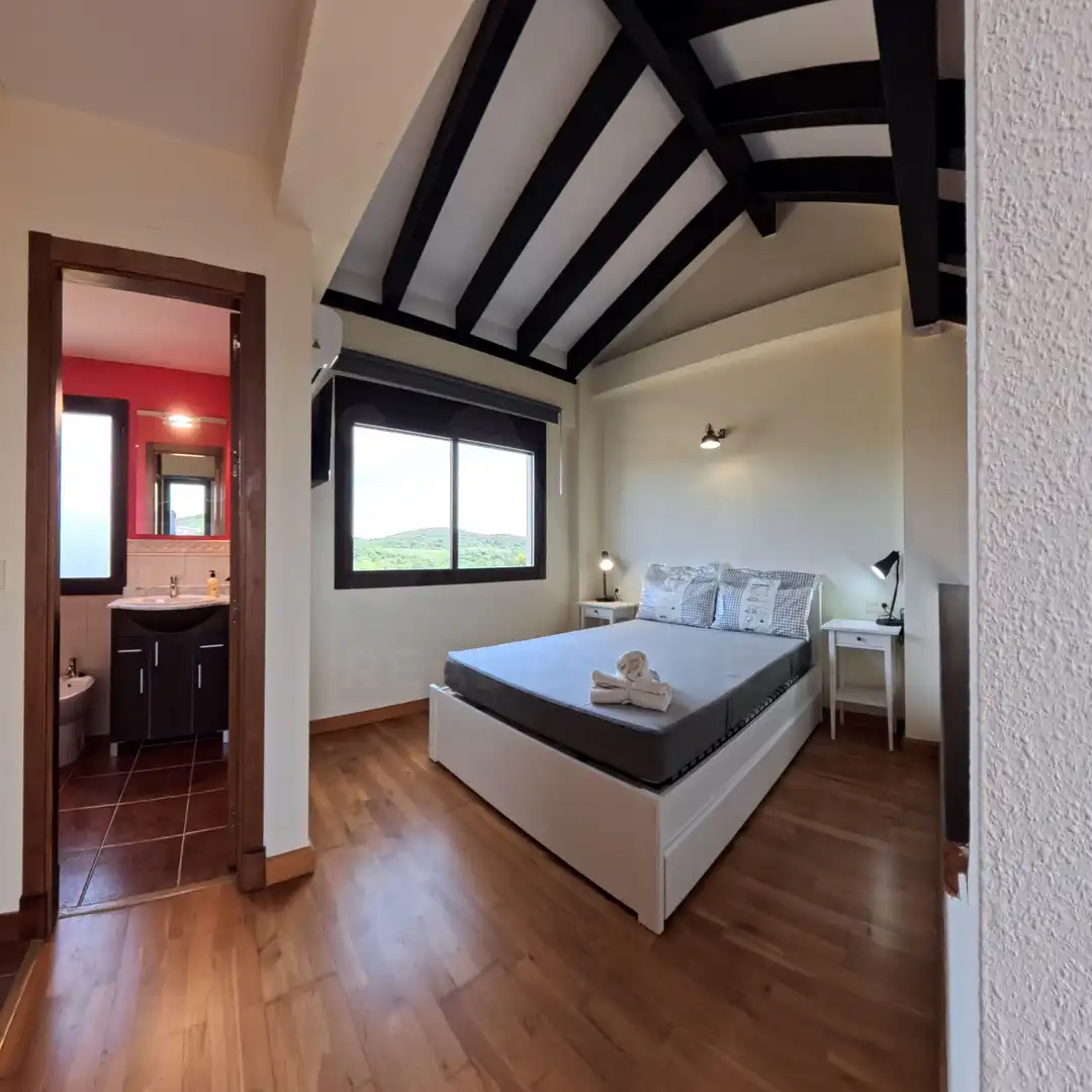 Bedroom of Houses for sale in El Ronquillo  with Air Conditioner, Heating and Terrace