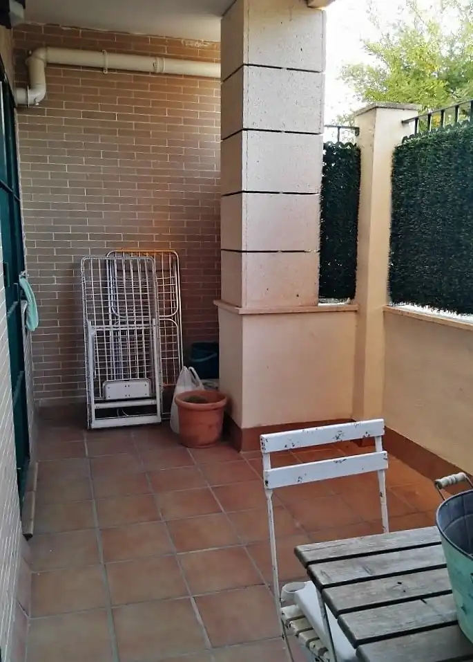 Balcony of Flat for rent in Jerez de la Frontera  with Air Conditioner, Parquet flooring and Swimming Pool