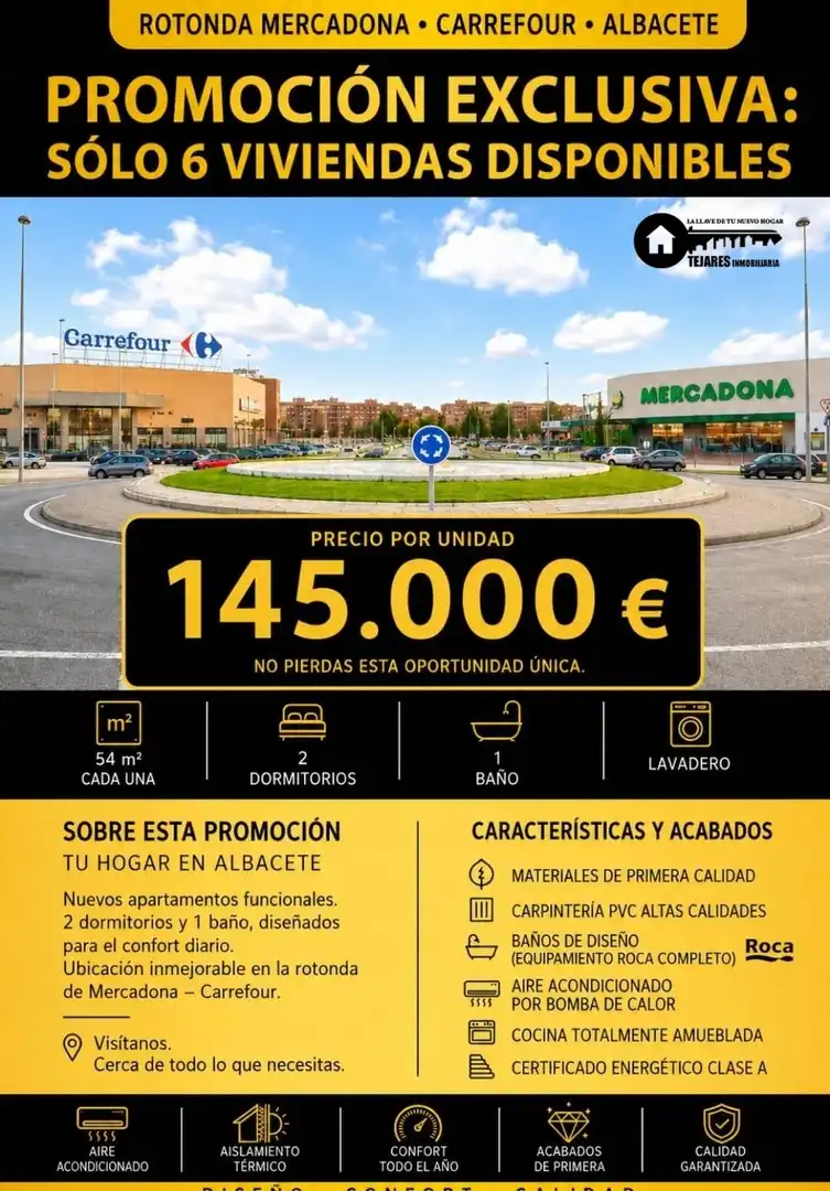 Pis en venda en Albacete amb Aire condicionat