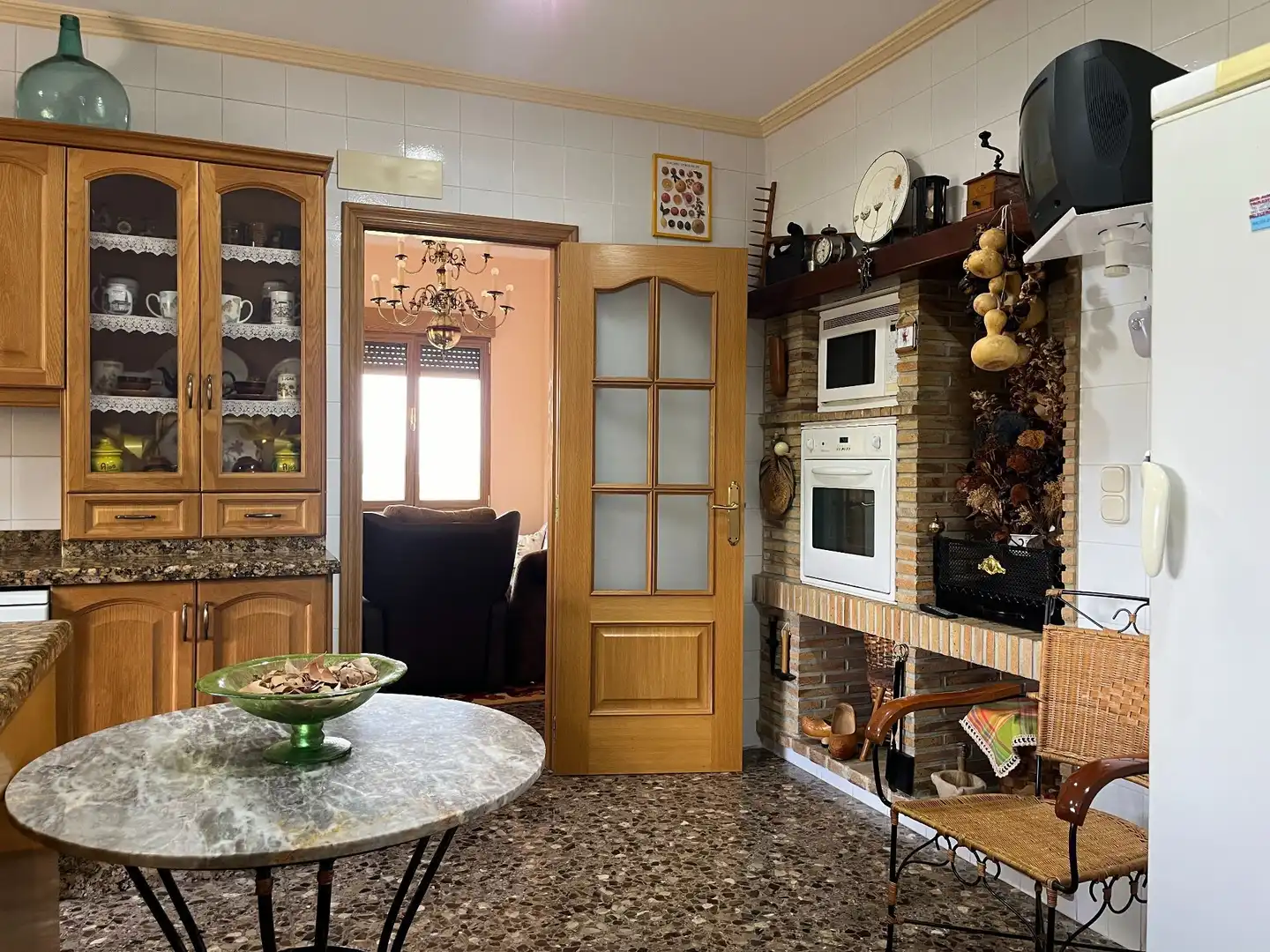 Kitchen of Houses for sale in Albaida  with Air Conditioner, Heating and Storage room