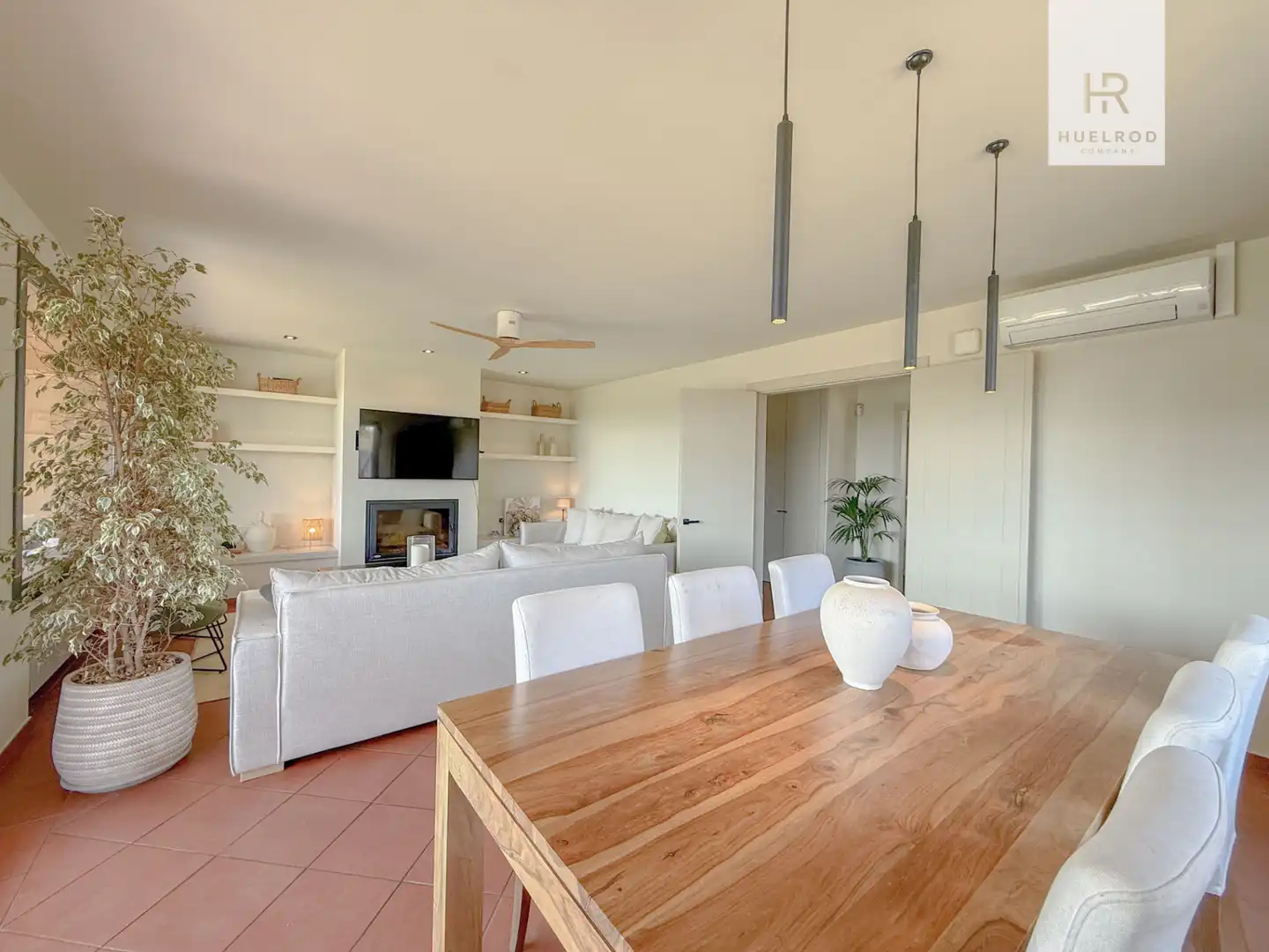 Living room of Houses for sale in Sant Vicenç de Montalt  with Air Conditioner, Heating and Private garden
