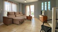 Living room of Flat for sale in Oliva  with Terrace, Furnished and Community pool