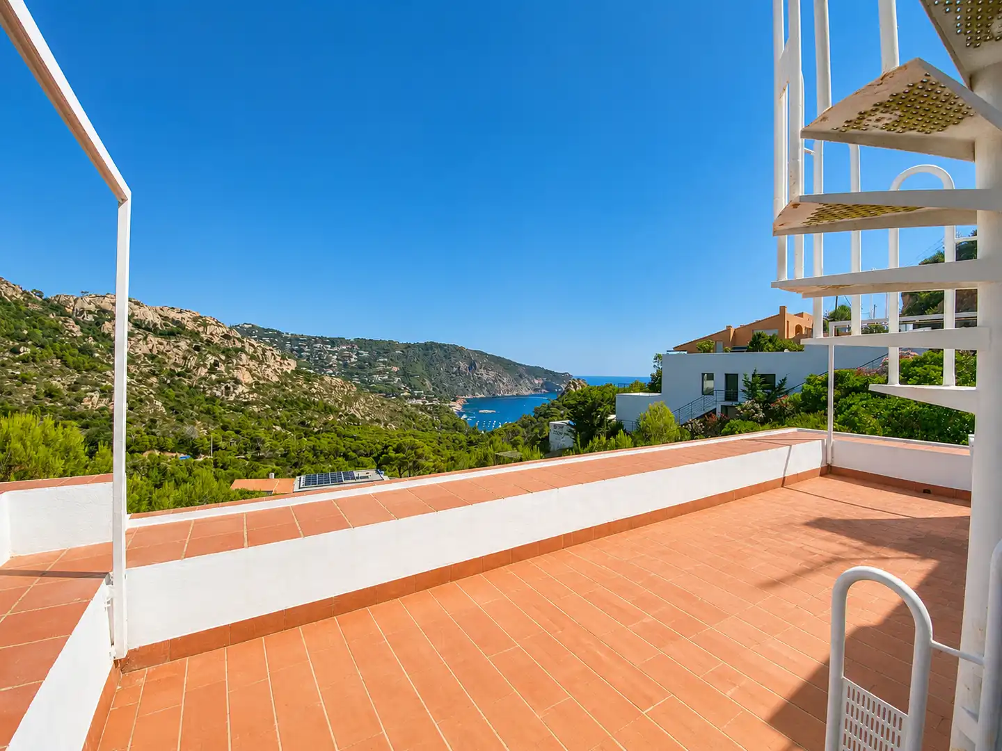 Terraza de Casa adosada en venta en Begur con Aire acondicionado y Terraza
