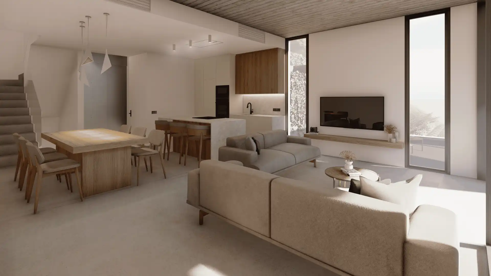 Sala d'estar de Casa adosada en venda en Begur amb Aire condicionat, Calefacció i Terrassa