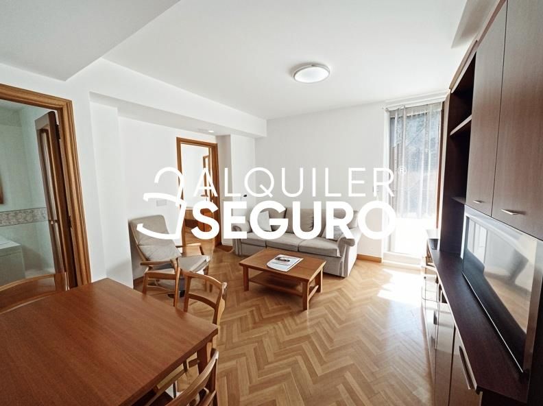 Living room of Flat to rent in Ocaña  with Heating, Terrace and Furnished