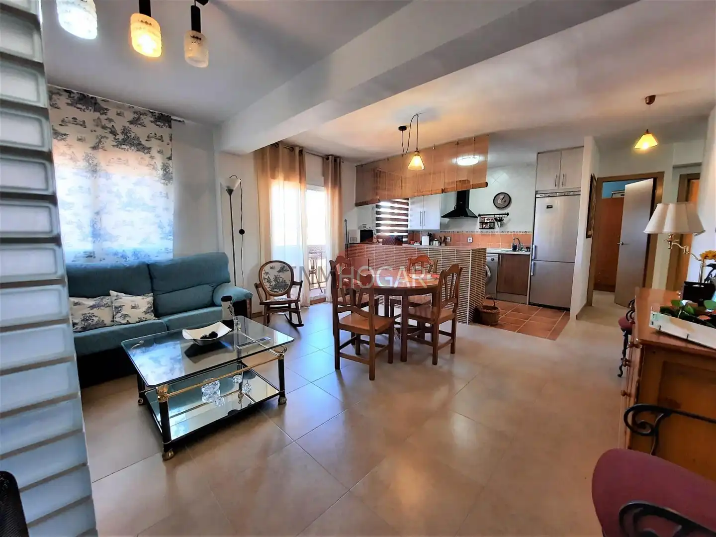 Living room of Flat for sale in Navaluenga  with Heating, Terrace and Balcony