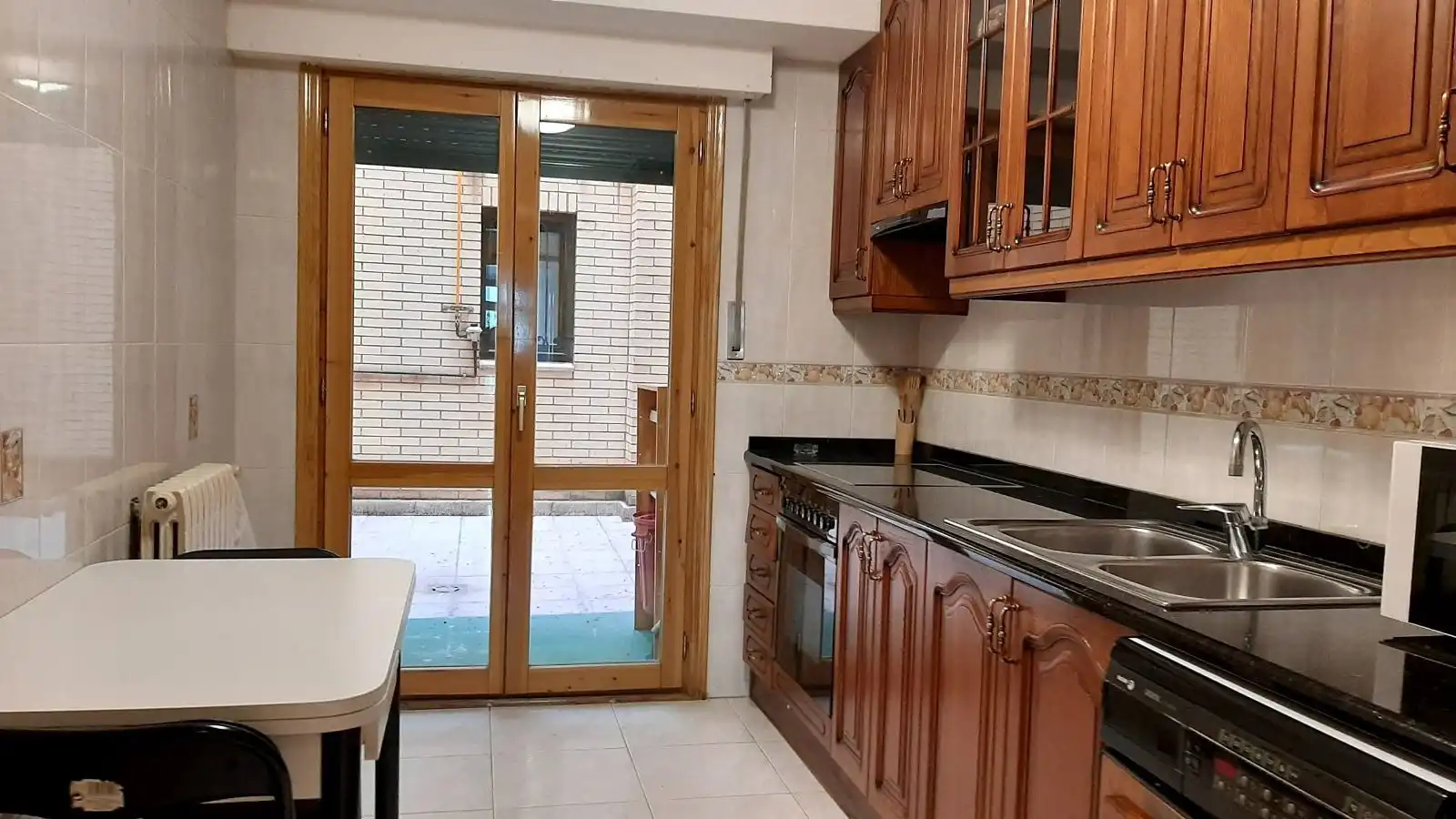 Kitchen of Flat for sale in Tudela  with Heating, Terrace and Storage room