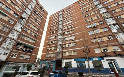 Exterior view of Flat for sale in  Madrid Capital  with Heating, Parquet flooring and Terrace