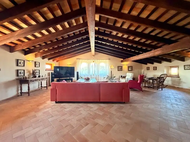 Living room of Houses for sale in Sant Feliu de Guíxols  with Air Conditioner, Heating and Private garden