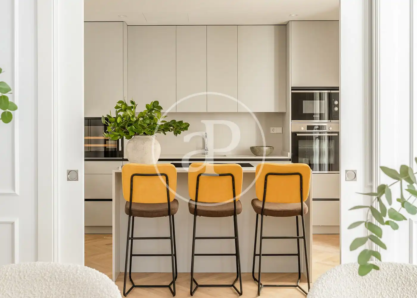 Küche von Wohnung zum Verkauf in Madrid mit Klimaanlage, Heizung und Abstellraum