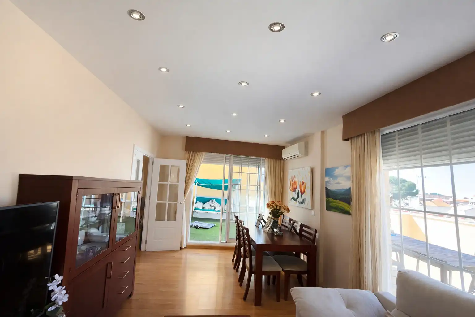 Dining room of Attic for sale in Cartagena  with Air Conditioner, Heating and Parquet flooring