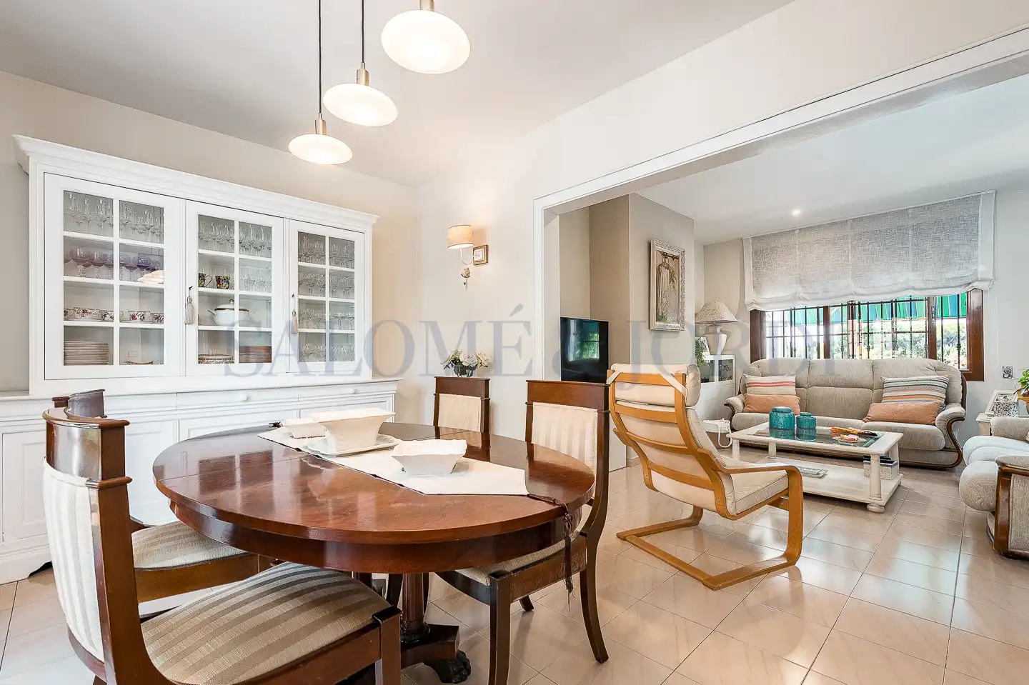 Comedor de Casa o chalet en venta en Vilassar de Dalt con Calefacción, Jardín privado y Piscina