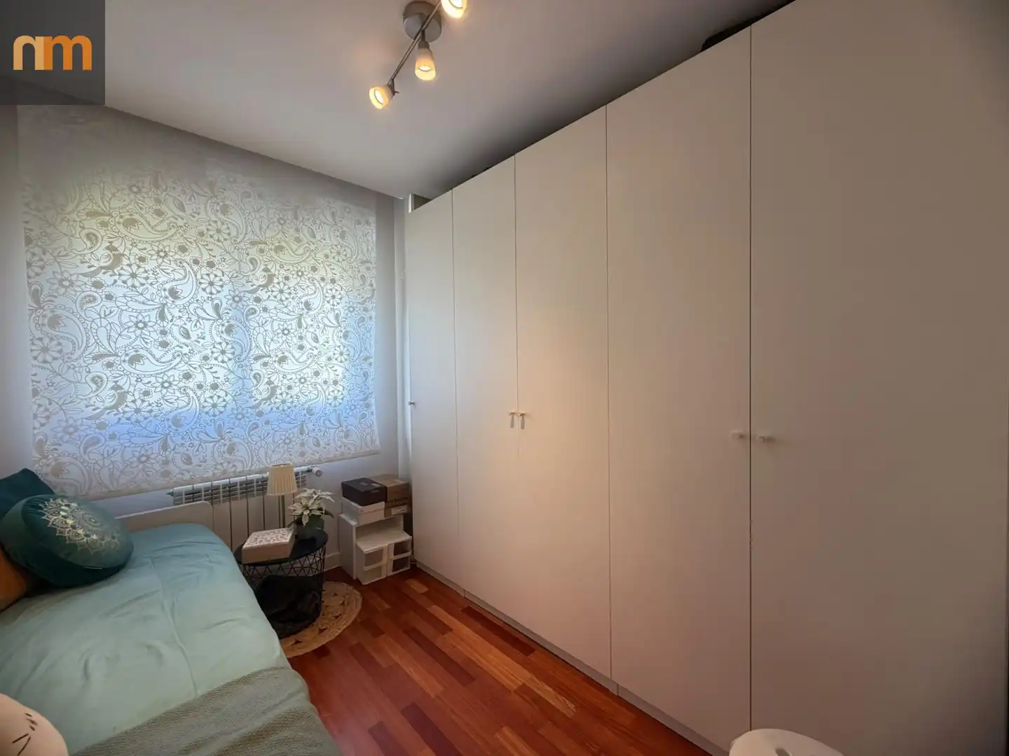 Bedroom of Flat for sale in Madrid  with Air Conditioner, Heating and Private garden