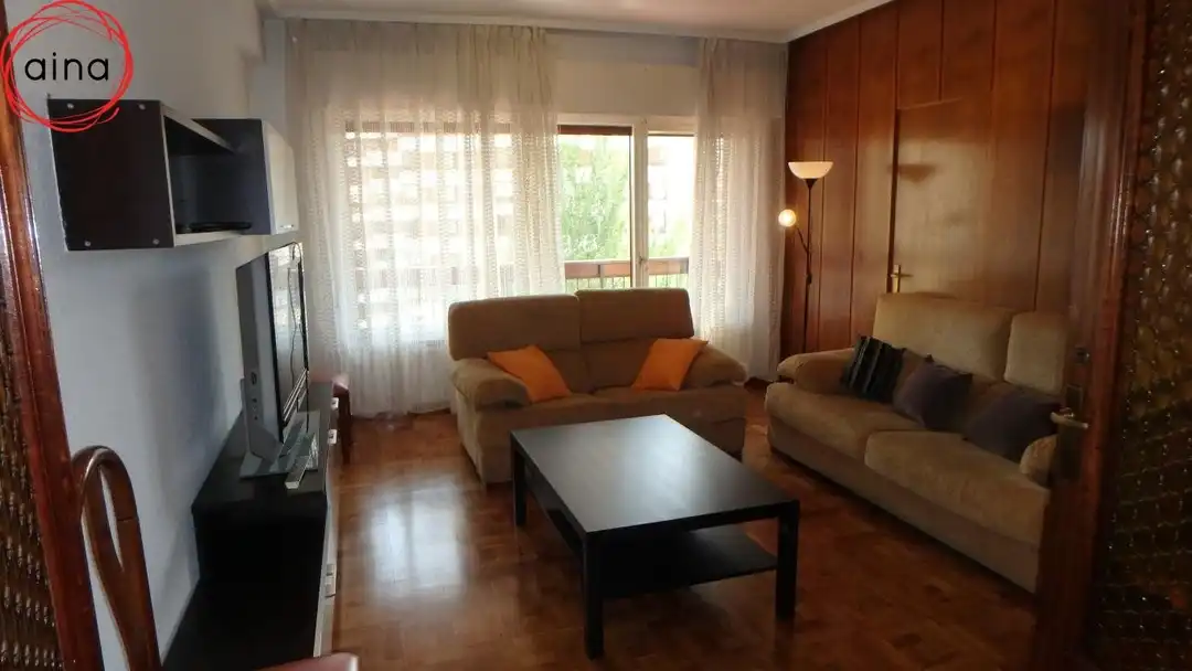 Living room of Flat for rent in  Pamplona / Iruña  with Heating, Terrace and Alarm
