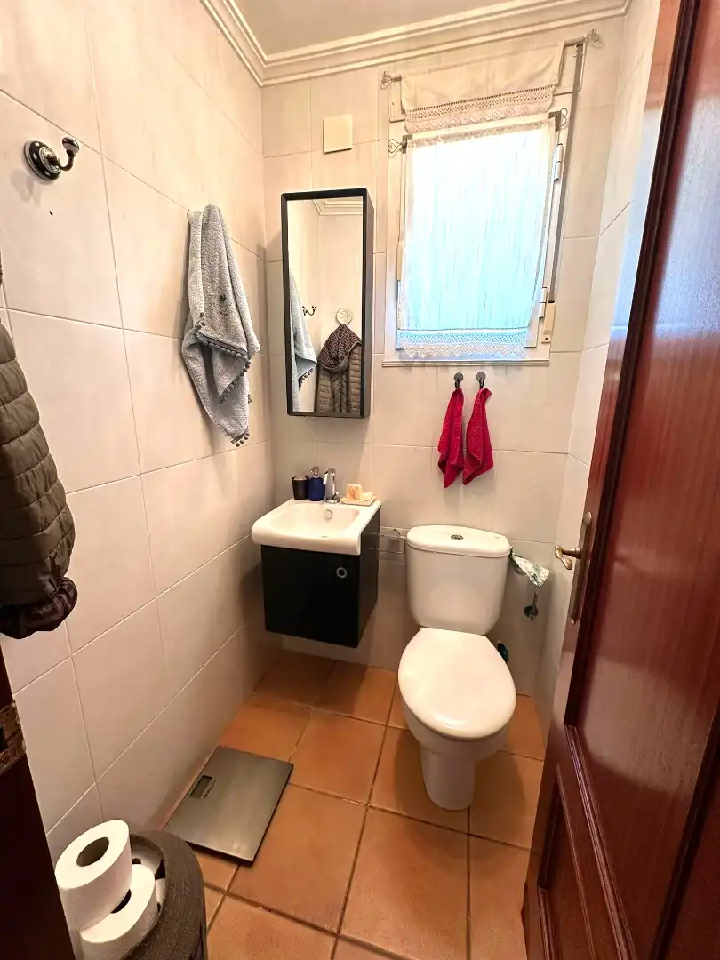Baño de Casa o chalet en venta en Peñíscola / Peníscola con Jardín privado, Amueblado y Horno