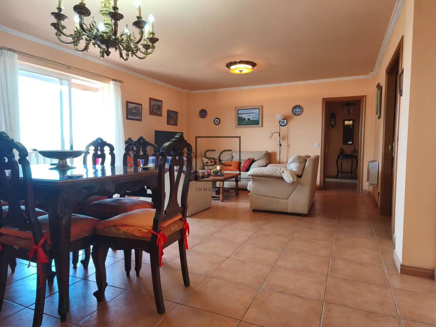 Sala d'estar de Casa o xalet en venda en Ares amb Calefacció, Jardí privat i Terrassa