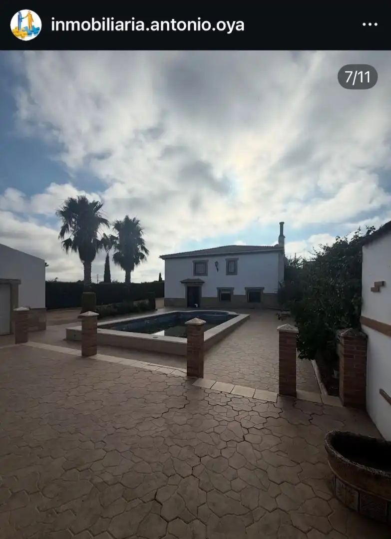 Außenansicht von Country house zum Verkauf in Mancha Real mit Privatgarten, Terrasse und Abstellraum