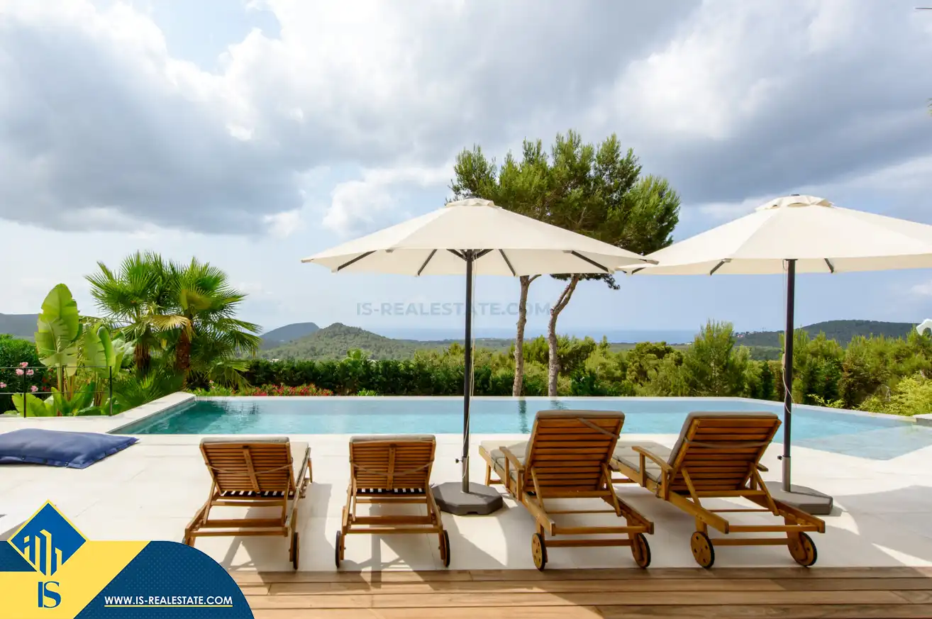 Vista exterior de Casa o chalet en venta en Sant Josep de sa Talaia con Aire acondicionado, Calefacción y Jardín privado