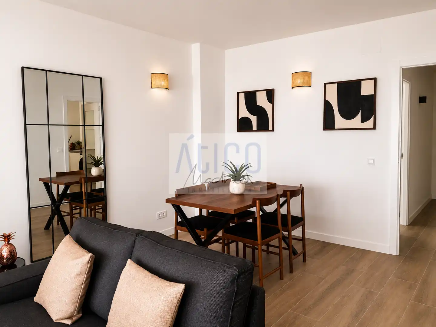 Wohnzimmer von Wohnung zur Miete in Puertollano mit Klimaanlage, Heizung und Terrasse