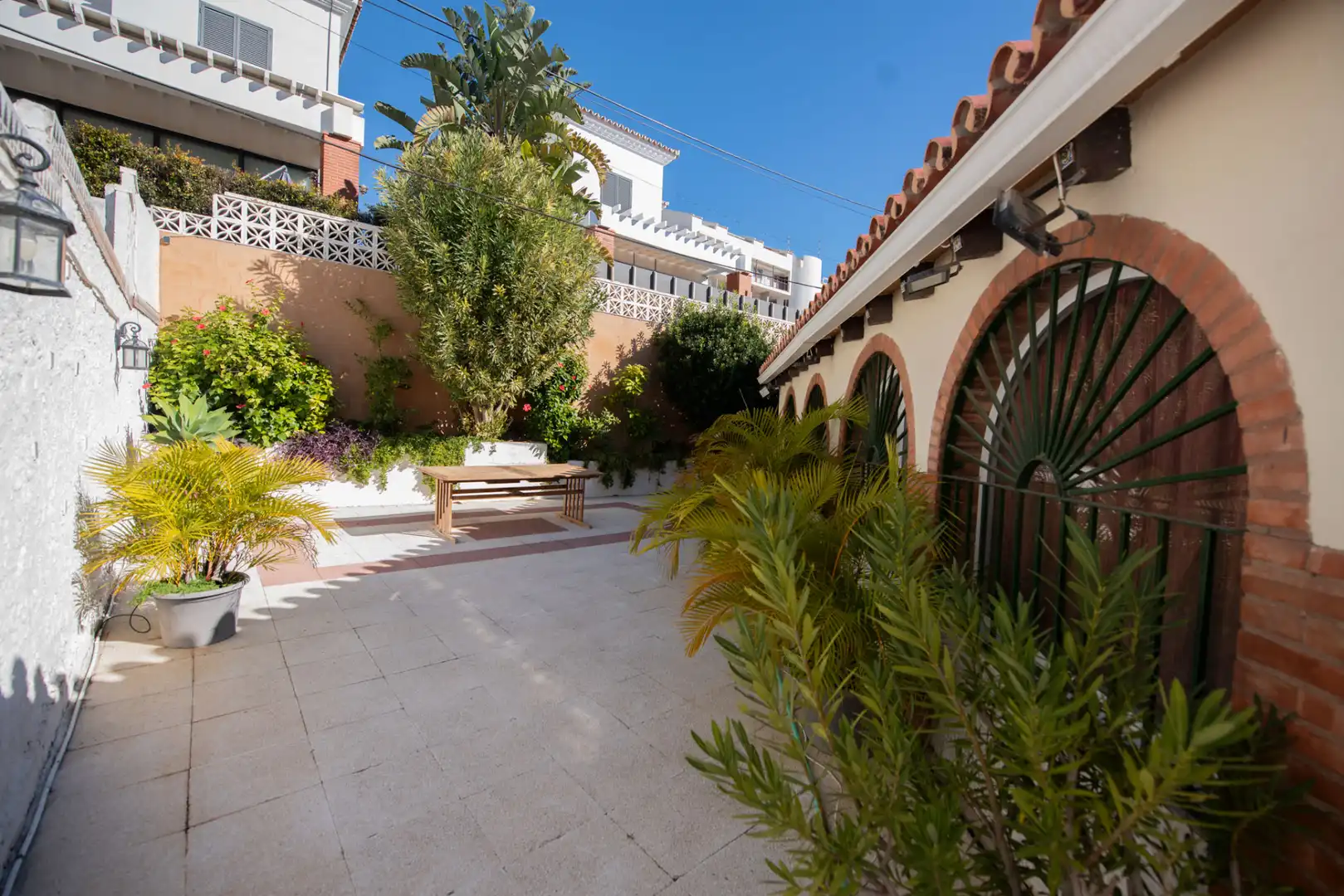 Terrassa de Casa o xalet en venda en Benalmádena amb Aire condicionat, Calefacció i Jardí privat
