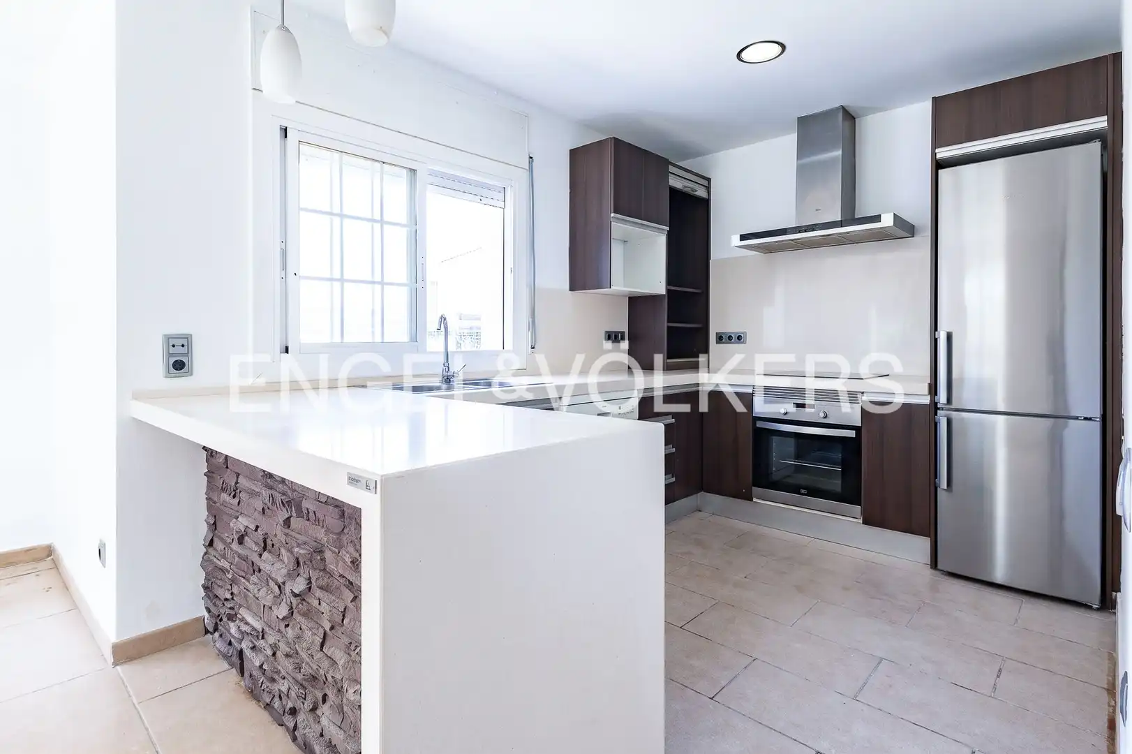 Cocina de Casa o chalet en venta en Llinars del Vallès con Calefacción y Jardín privado