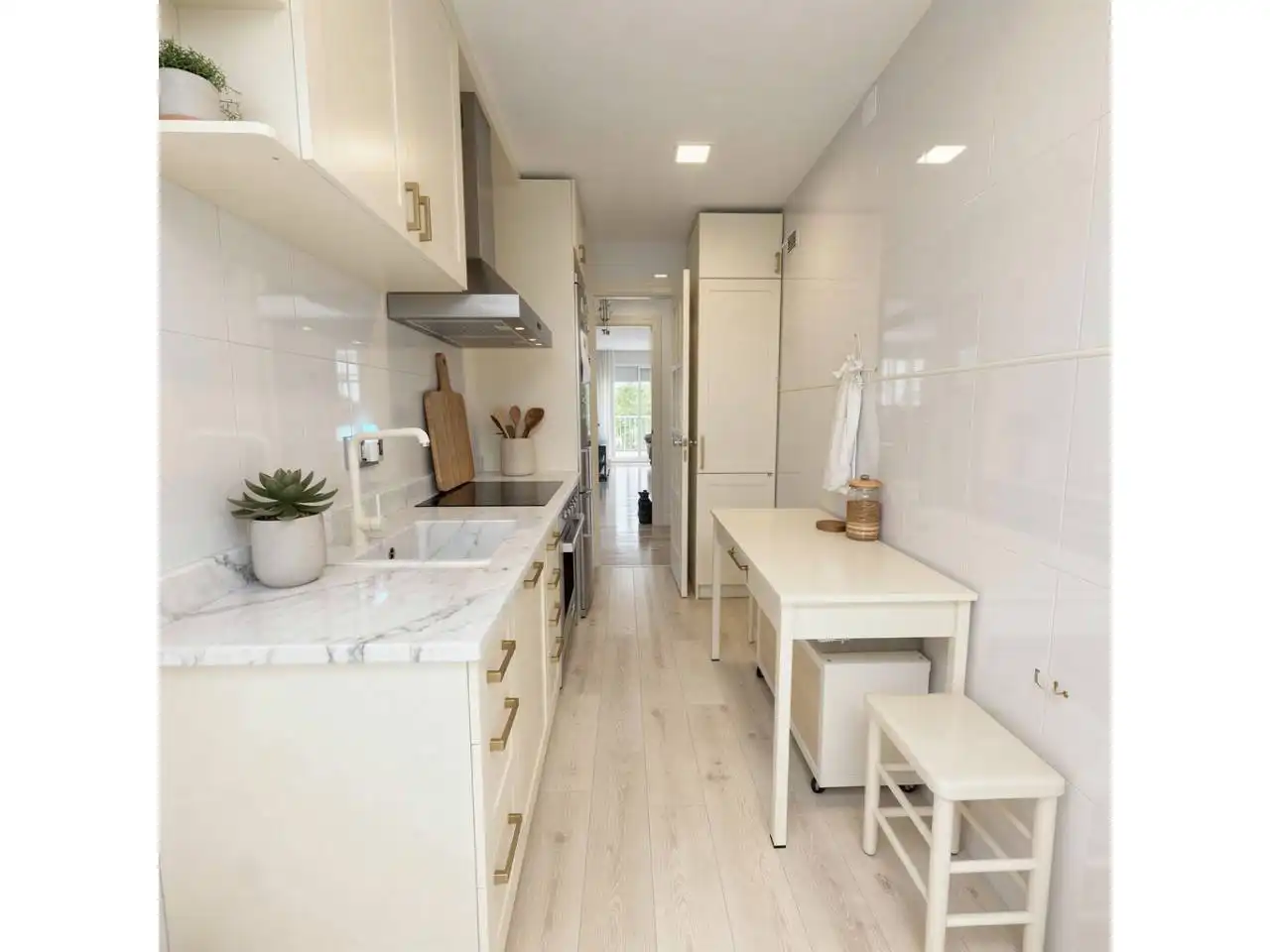 Cocina de Piso en venta en Castellar del Vallès con Aire acondicionado, Calefacción y Terraza