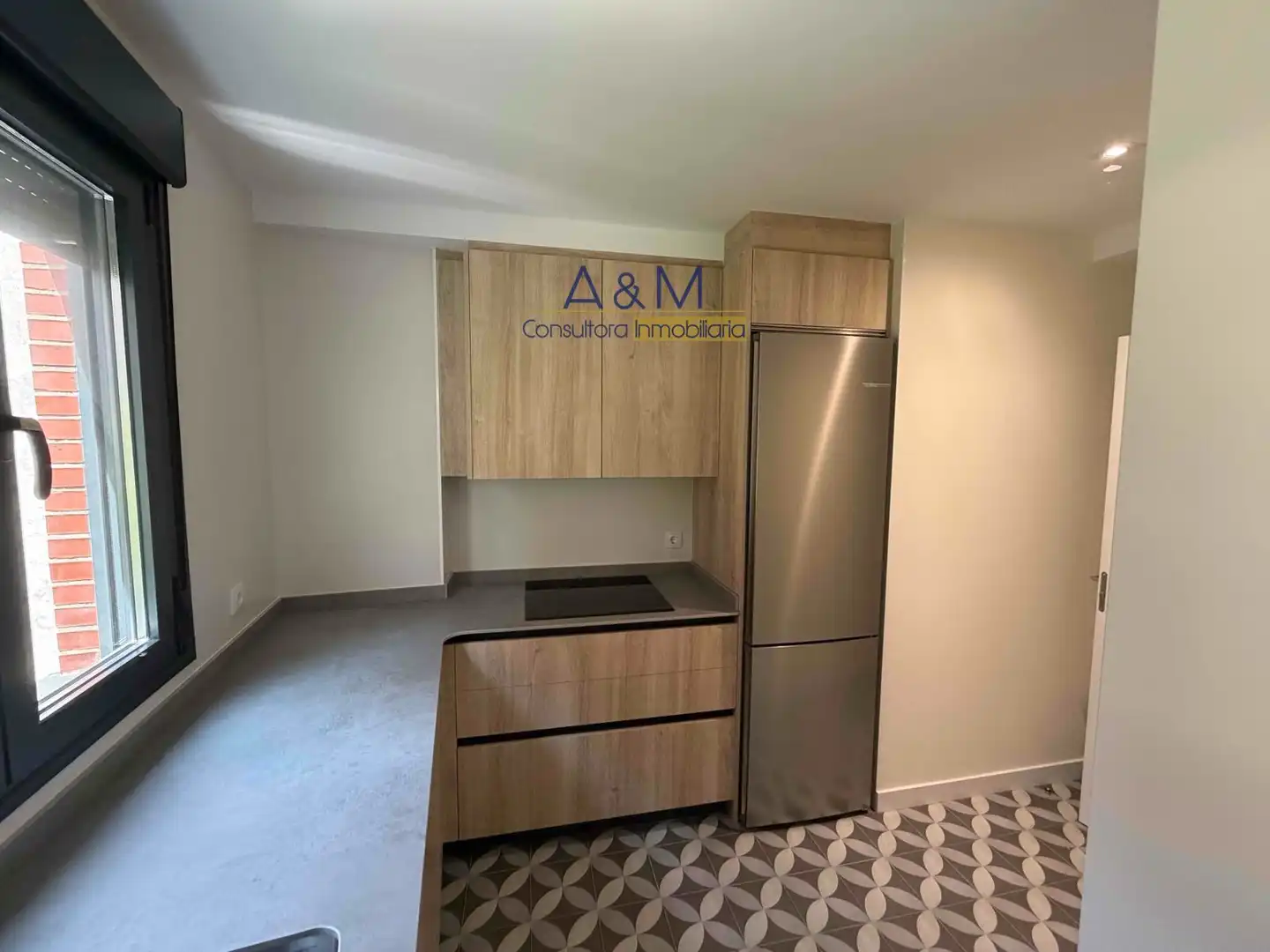 Cocina de Apartamento de alquiler en Valladolid con Aire acondicionado, Calefacción y Amueblado