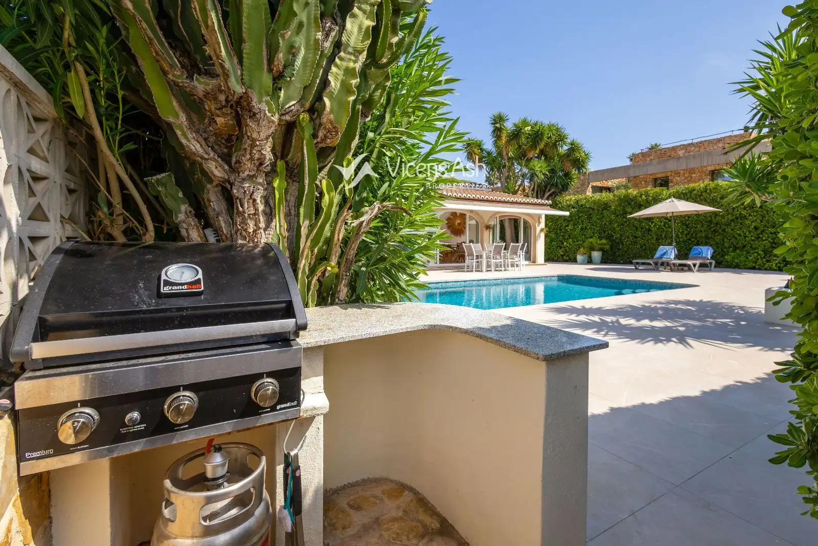 Terraza de Casa o chalet en venta en Jávea / Xàbia con Aire acondicionado, Calefacción y Piscina