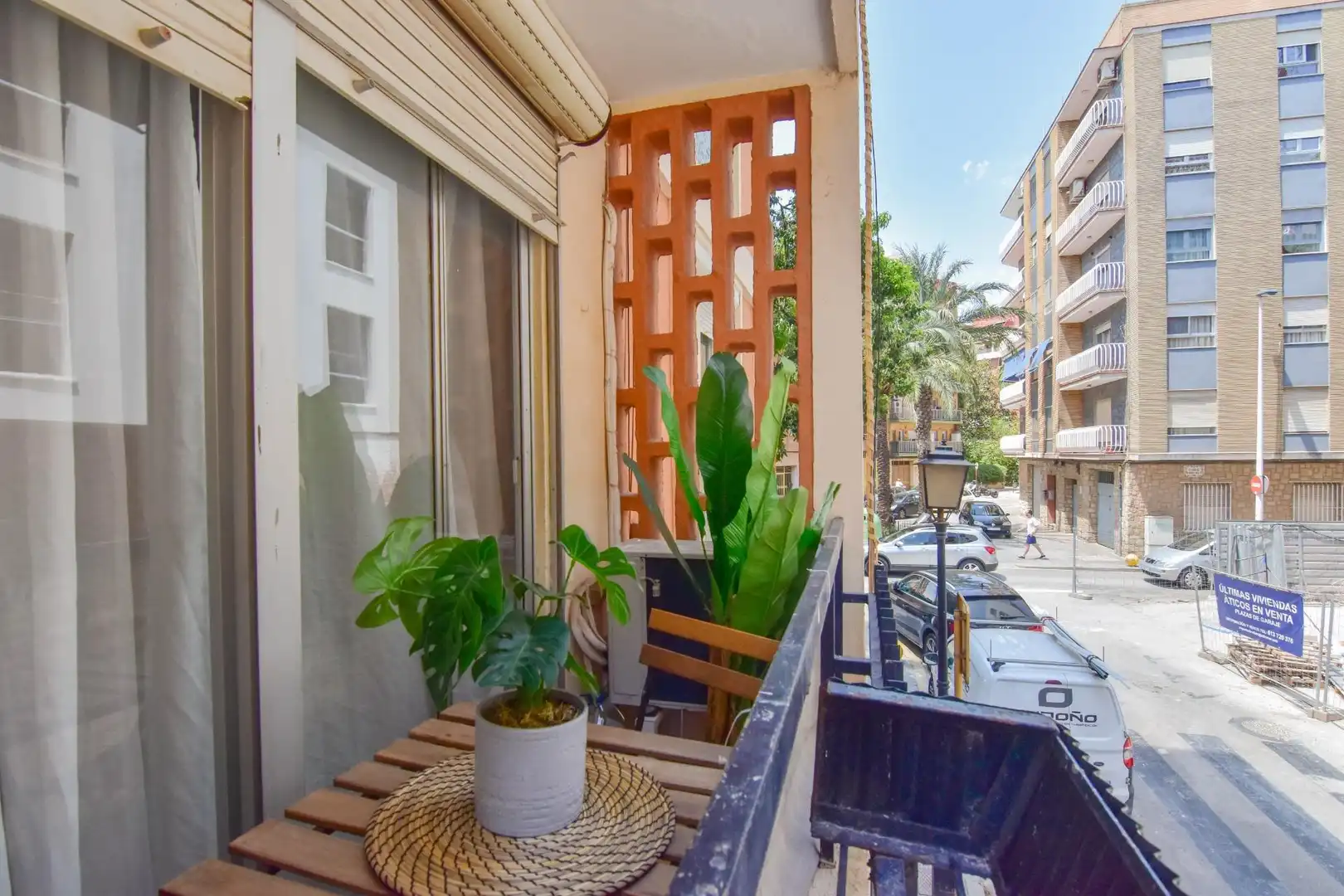Terrasse von Wohnung zum Verkauf in Alboraya mit Klimaanlage, Abstellraum und Balkon