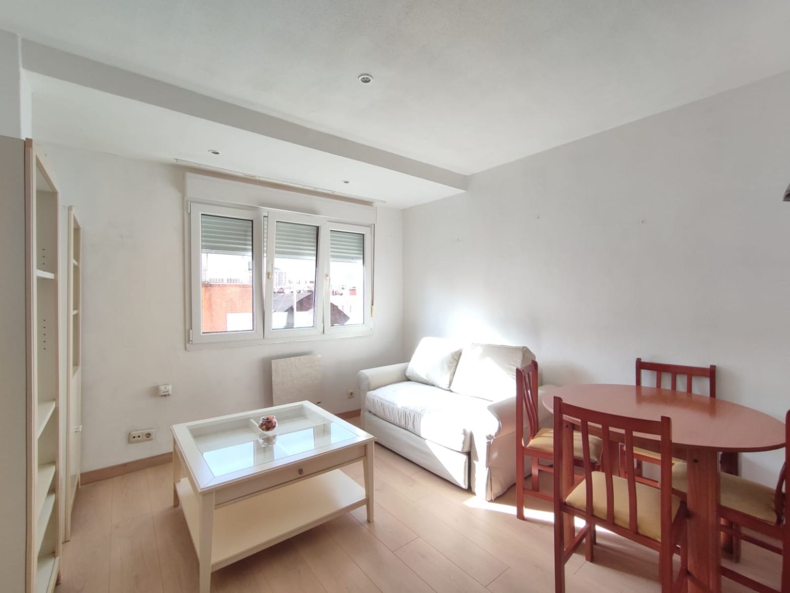 Living room of Flat for rent in Gijón   with Heating and Furnished